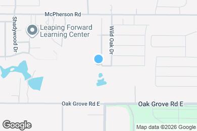 Map image of the property - 10752 Many Oaks Dr