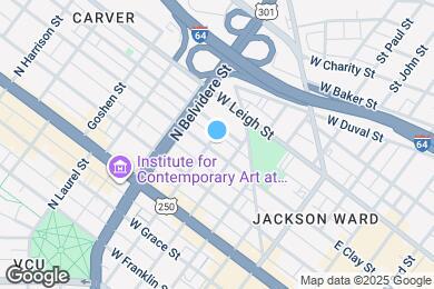 Map image of the property - 418 W Clay St