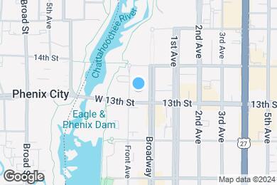 Map image of the property - The Currents at Riverfront Place