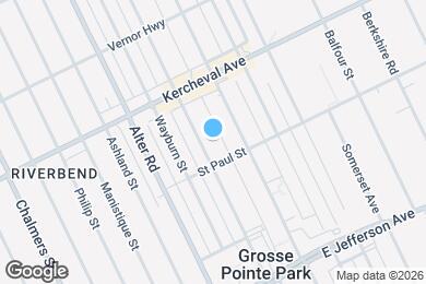 Map image of the property - 1118 Maryland St