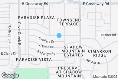 Map image of the property - 2632 E Hillery Dr