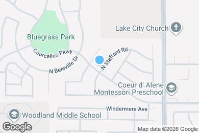 Map image of the property - 5765 N Stafford Rd