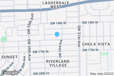 Map image of the property - 3309 SW 16th St