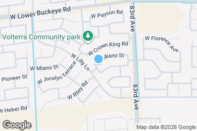 Map image of the property - 8421 W Miami St