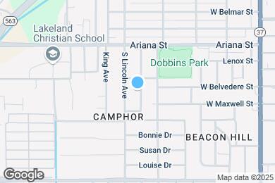 Map image of the property - 1613 Warren Ave