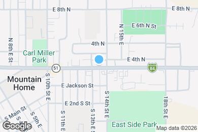 Map image of the property - 1330 American Legion Blvd