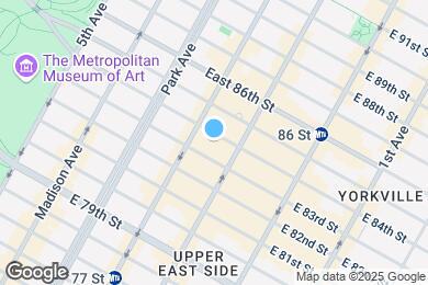 Map image of the property - East 84th Street