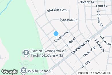 Map image of the property - 1302 Virginia Ave