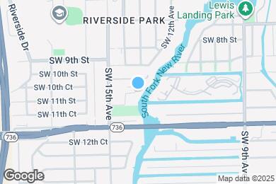 Map image of the property - 1030 SW 14th Ter