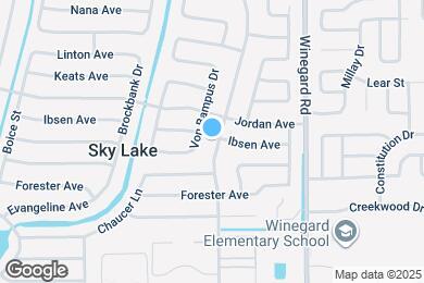 Map image of the property - 6914 Voltaire Dr