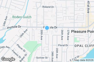 Map image of the property - 3300 Portola Dr