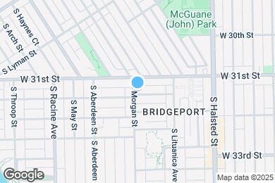 Map image of the property - 3119 S Morgan St