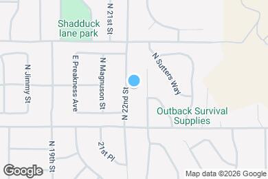 Map image of the property - 3942 N 22nd St