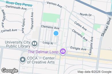 Map image of the property - 735 Leland Ave