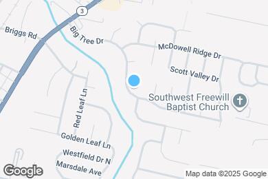 Map image of the property - 2016 Big Tree Dr