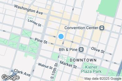 Map image of the property - 1006 Olive St