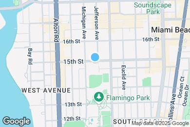 Map image of the property - 1498 Jefferson Ave
