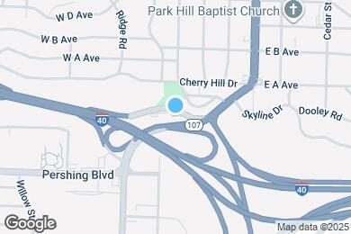 Map image of the property - The Dels North Little Rock