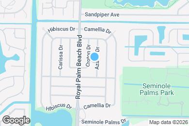 Map image of the property - 843 Azalea Dr