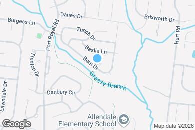 Map image of the property - 1444 Bern Dr