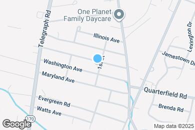 Map image of the property - 1429 Virginia Ave
