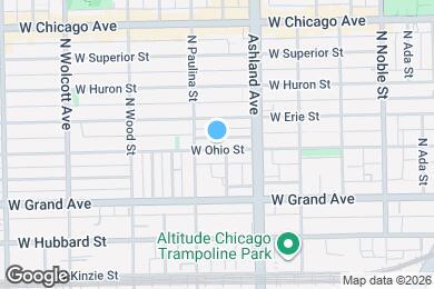 Map image of the property - 1638 W Ohio St