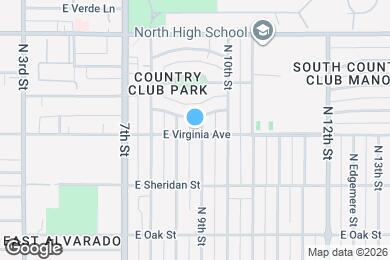 Map image of the property - 2602 N 9th St