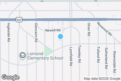 Map image of the property - 3574 Winchell Rd