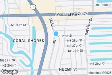 Map image of the property - 2808 Middle River Dr