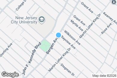 Map image of the property - 162 Bergen Ave
