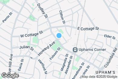 Map image of the property - 620 Dudley St