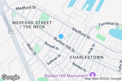 Map image of the property - 277 Bunker Hill St