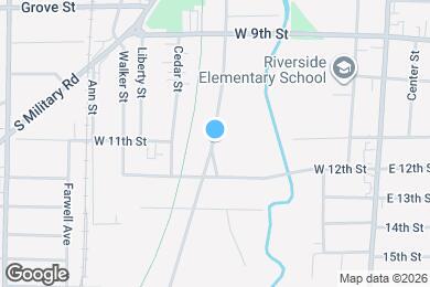 Map image of the property - 457 Morris St