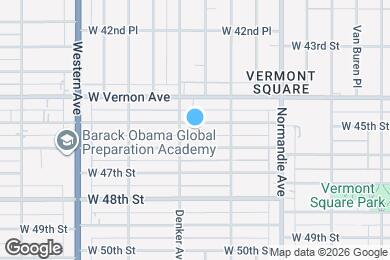 Map image of the property - 1512 W 45th St