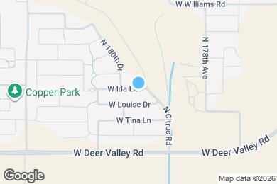 Map image of the property - 17987 W Ida Ln