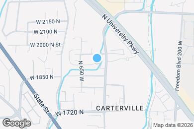 Map image of the property - 599 W 1925 N St