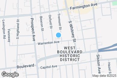 Map image of the property - 118 Warrenton Ave