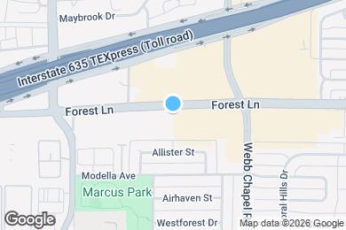 Map image of the property - 3022 Forest Ln