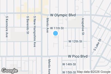 Map image of the property - 1129 Westmoreland Ave