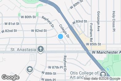 Map image of the property - 8321 Rayford Dr