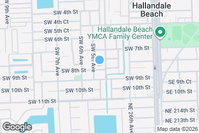 Map image of the property - 408 SW 8th St