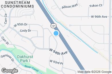 Map image of the property - 9434 Brentwood St