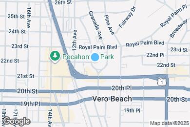 Map image of the property - 1100 Ponce De Leon Cir