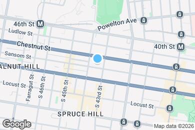 Map image of the property - 4313 Sansom St