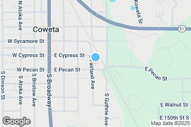 Map image of the property - 213 S Fairland Ave