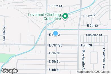 Map image of the property - 1326 E 8th St