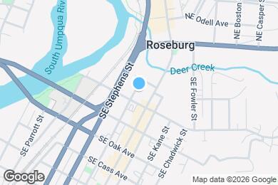 Map image of the property - 341 SE Rose St