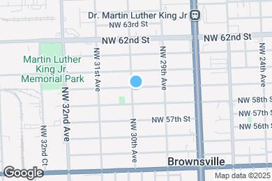 Map image of the property - 5899 NW 30th Ave