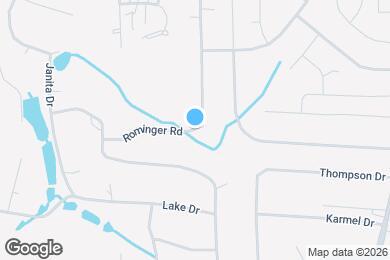 Map image of the property - 1802 Rominger Rd