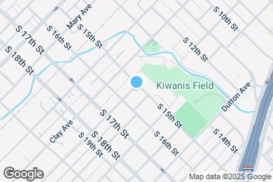 Map image of the property - 705 S 15th St